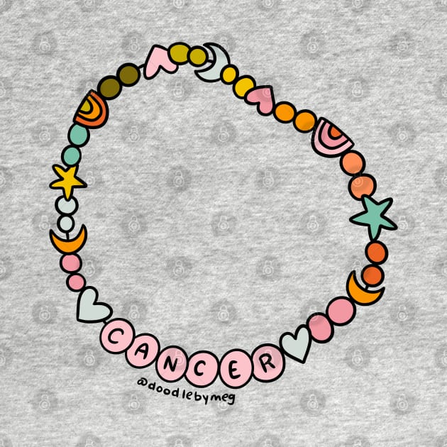 Cancer Friendship Bracelet by Doodle by Meg